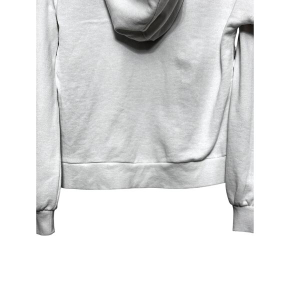 Nordstrom Hoodie Jacket Multicolor Stripe Relaxed Fit White Girl's XL 14/16 NWOT - Picture 6 of 8